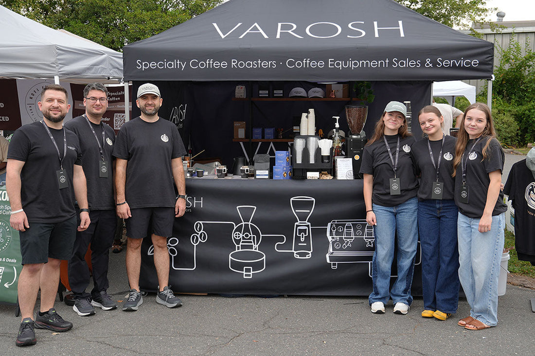 VAROSH at The Charlotte Coffee Festival 2026: Our First Coffee Festival