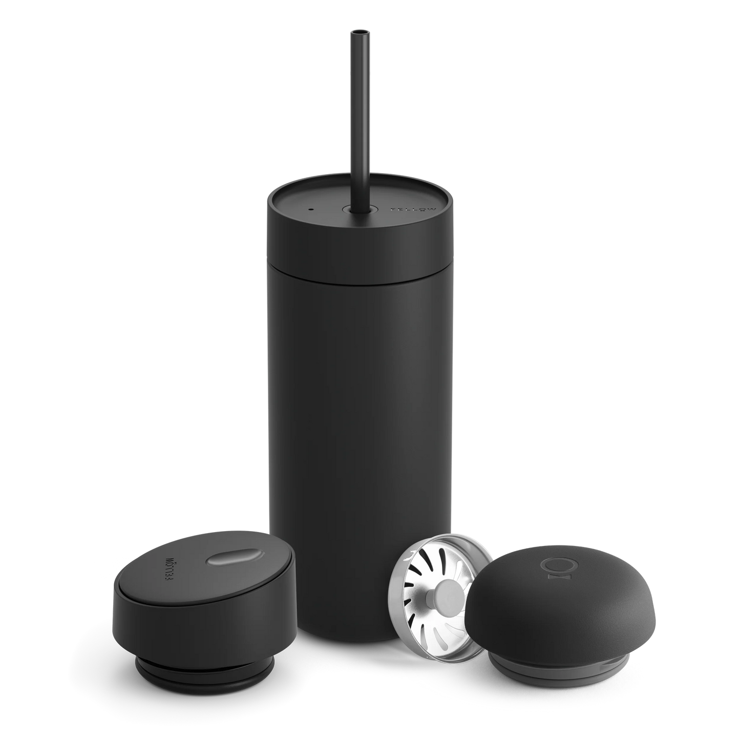 Carter Travel Mug 3-in-1 Lid System Matte Black