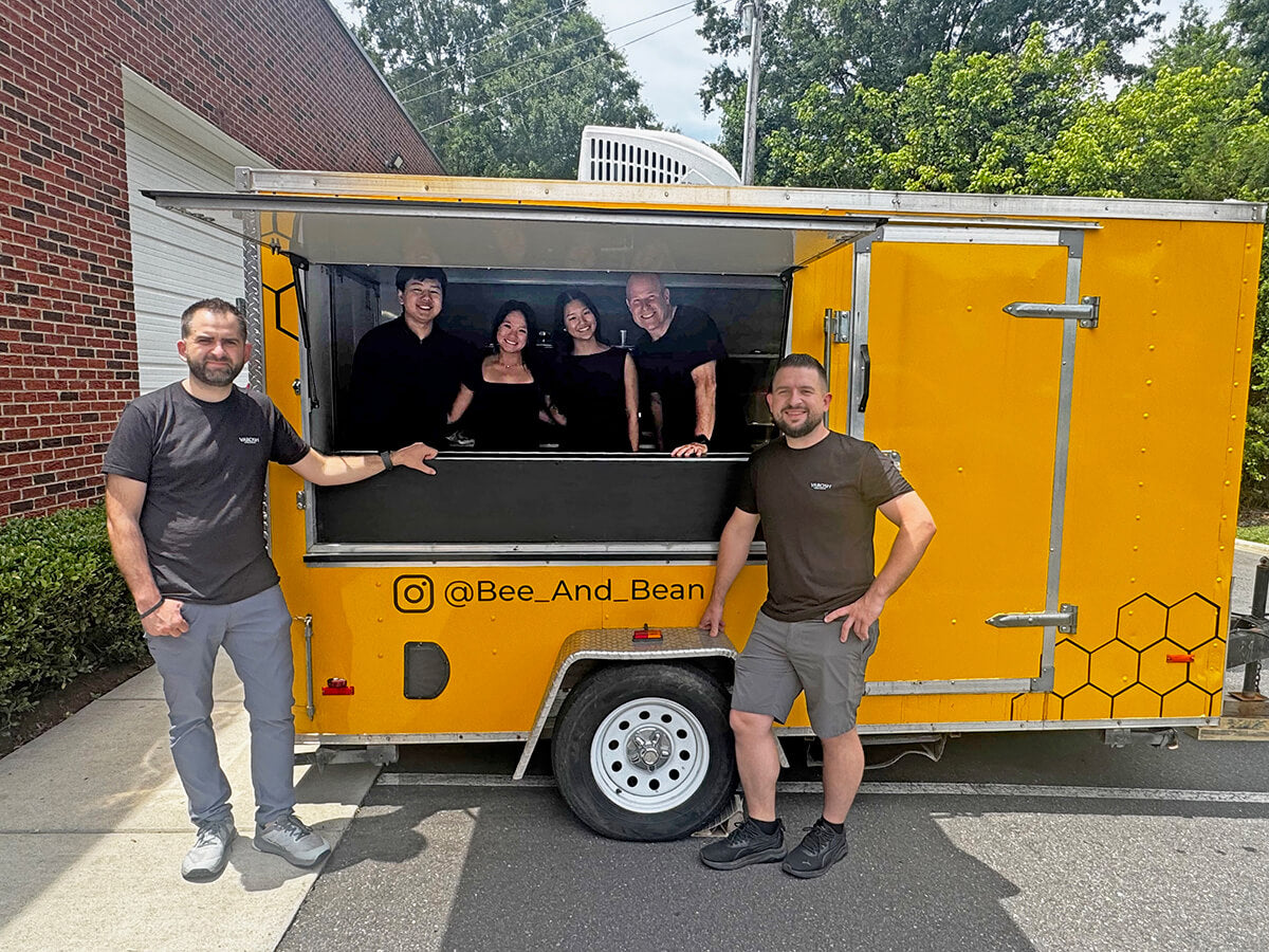 VAROSH Coffee Roaster and Bee & Bean Coffee Partnership in the Charlotte, North Carolina community
