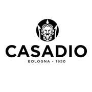 Casadio logo with brand name and establishment year on a white background