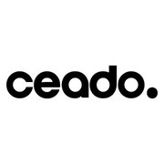 Black 'ceado.' logo on a white background