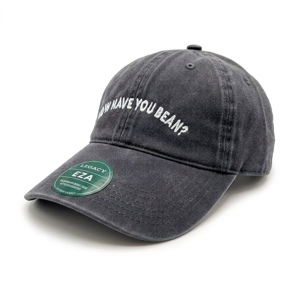 HOW HAVE YOU BEAN? Hats (Blue Gray)