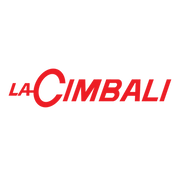 La Cimbali logo in red on a white background