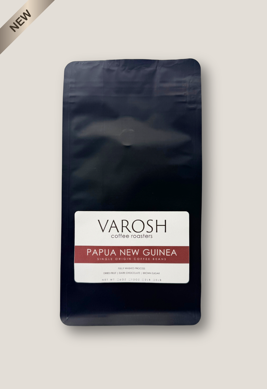 VAROSH Papau New Guinea Single Origin Coffee Beans