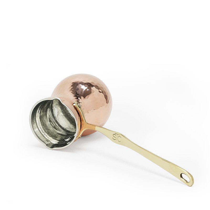 STC Pro 1 Handcrafted Copper Cezve Ibrik Pot for 1 cup