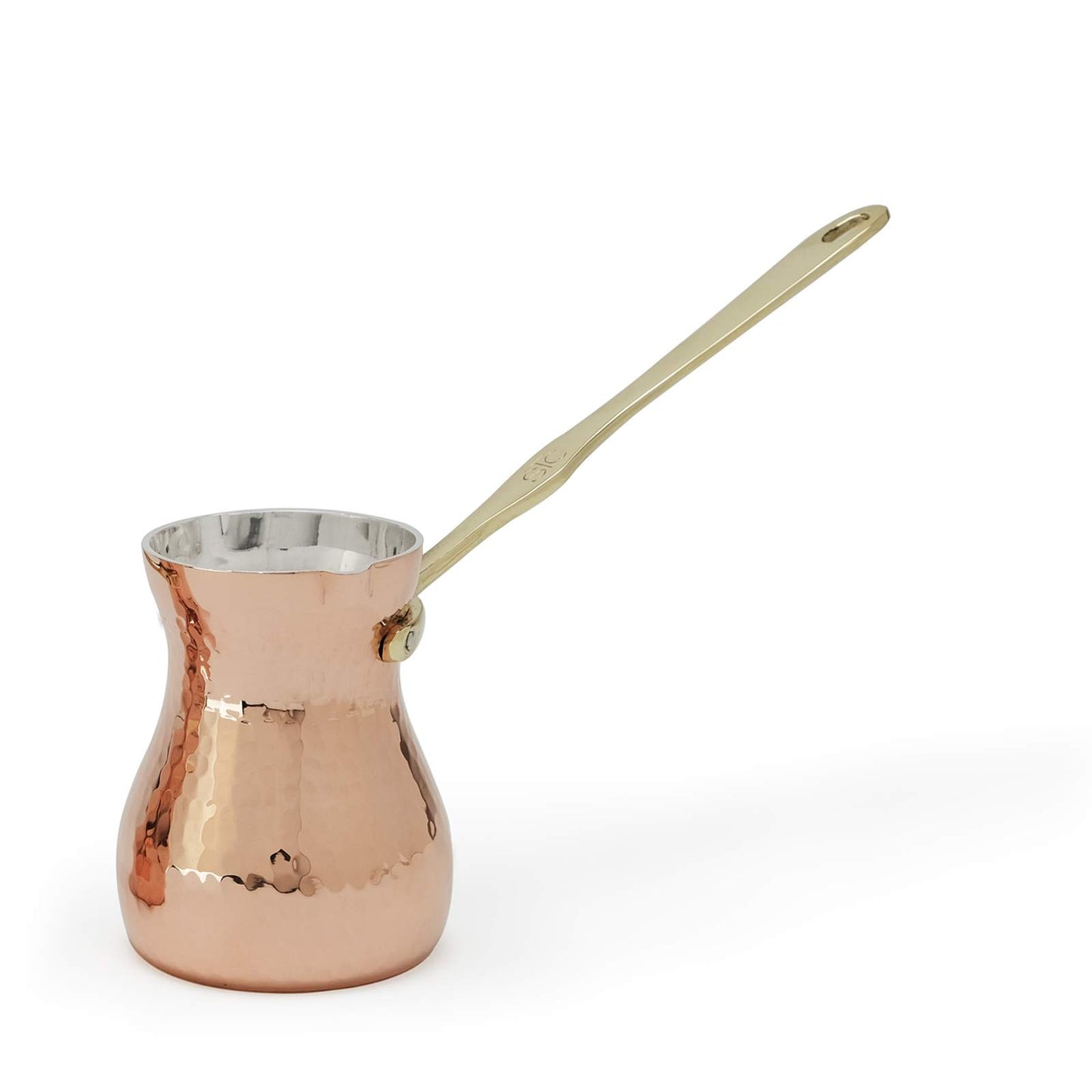 STC Pro 2 Handcrafted Copper Cezve Ibrik Pot for 2 cup