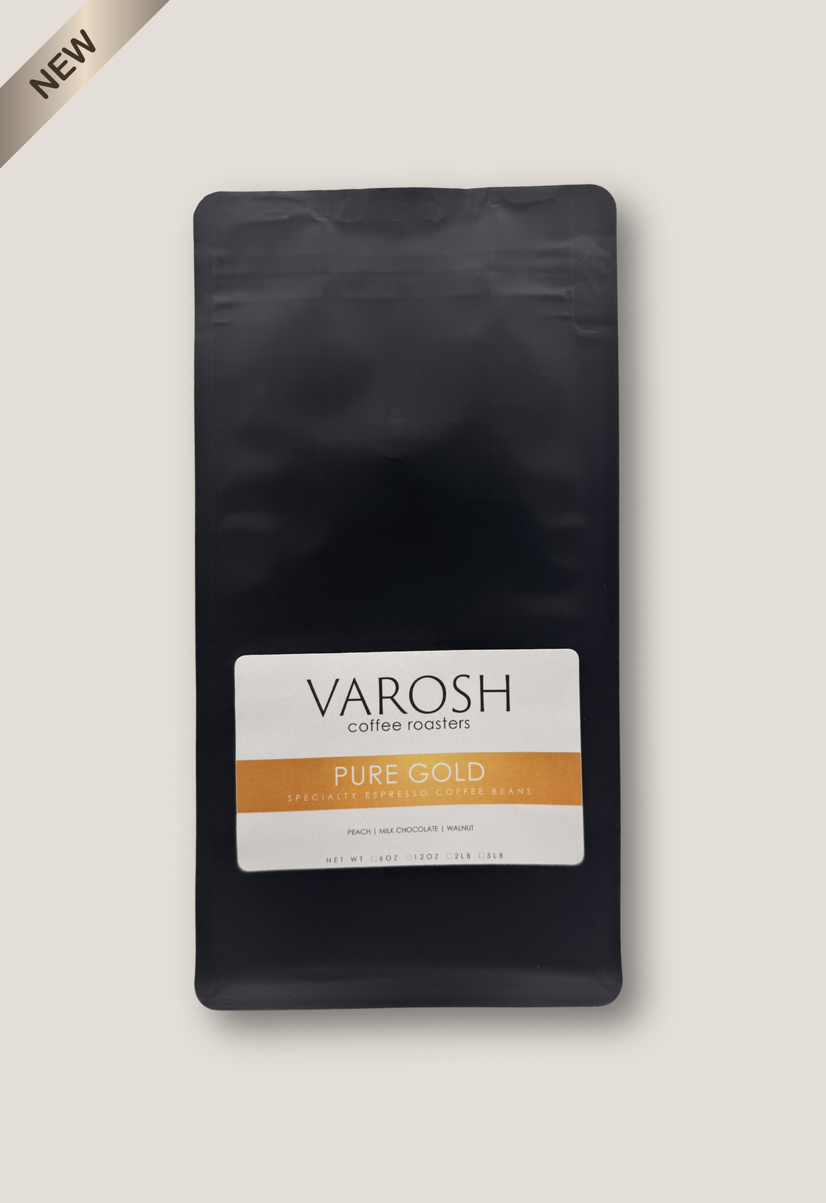 Pure Gold Espresso Blend – VAROSH Coffee Roasters & Equipment 